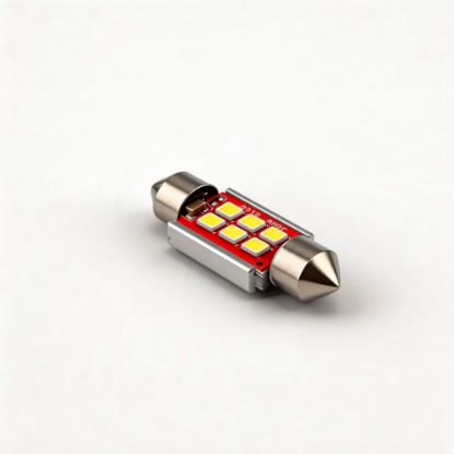 Imagem de C377 - Torpedo 36mm 6 2835 SMD Branco Bivolt (S/ Polaridade)