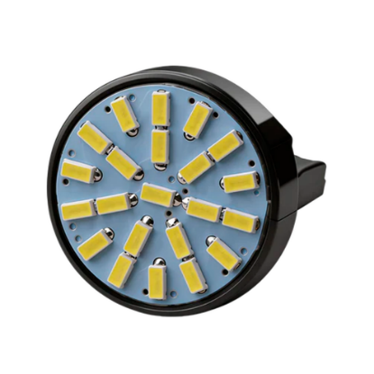 Imagem de LT20-22SMD  - Led T20 7440 Esmagadona 22 2835 SMD 1 Polo Branco 12V