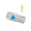 Imagem de LT10-981-AM - Led T10 4 3030 SMD 12V Ambar s/ Polaridade (terminal reforçado)