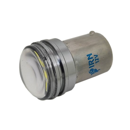 Imagem de L67-797    - Led 67/BA15S 9 3030 SMD Alumínio Lente Cristal Branca 12V