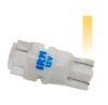 Imagem de L24VT10-981-AM - T10 3 2835 SMD Lente Roma Âmbar 24V