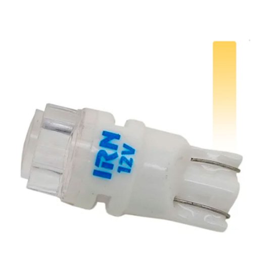 Imagem de L24VT10-981-AM - T10 3 2835 SMD Lente Roma Âmbar 24V