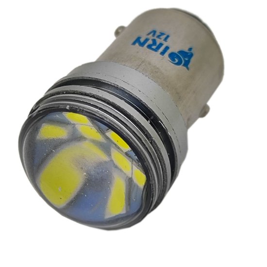 Imagem de L67-797-2P  - Led 67/BA15S 9 3030 SMD Alumínio Lente Cristal 2 Polos Branca 12V