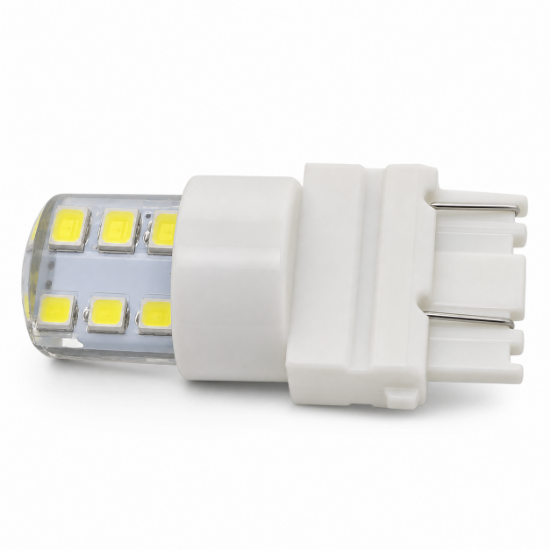 Imagem de LT25-322 - T25 Pingão P27W 3157 12 2835 SMD Silicone 12V 2 Polos          
